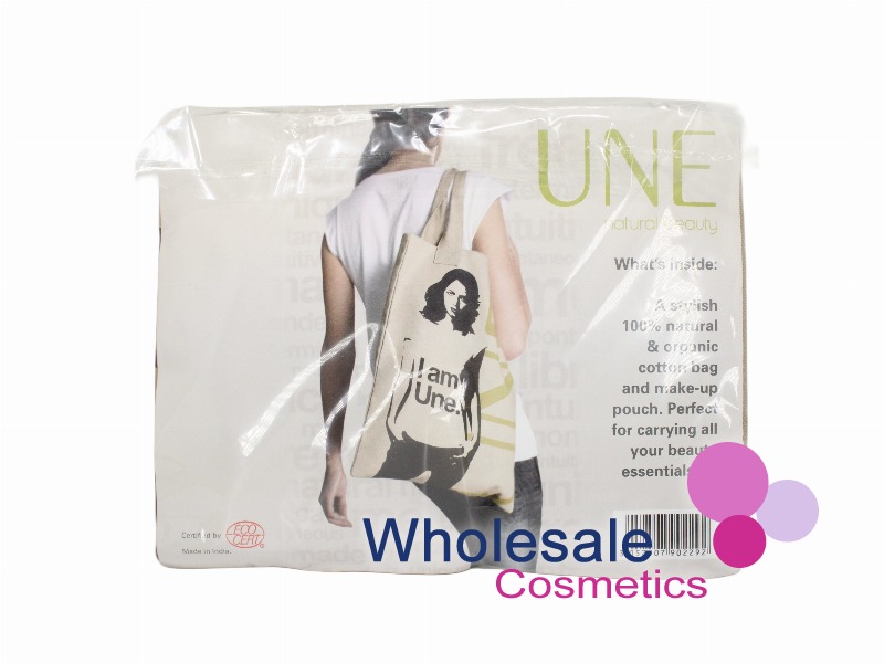 6 x  Bourjois UNE Organic Cotton Bag with Makeup Pouch 2pc